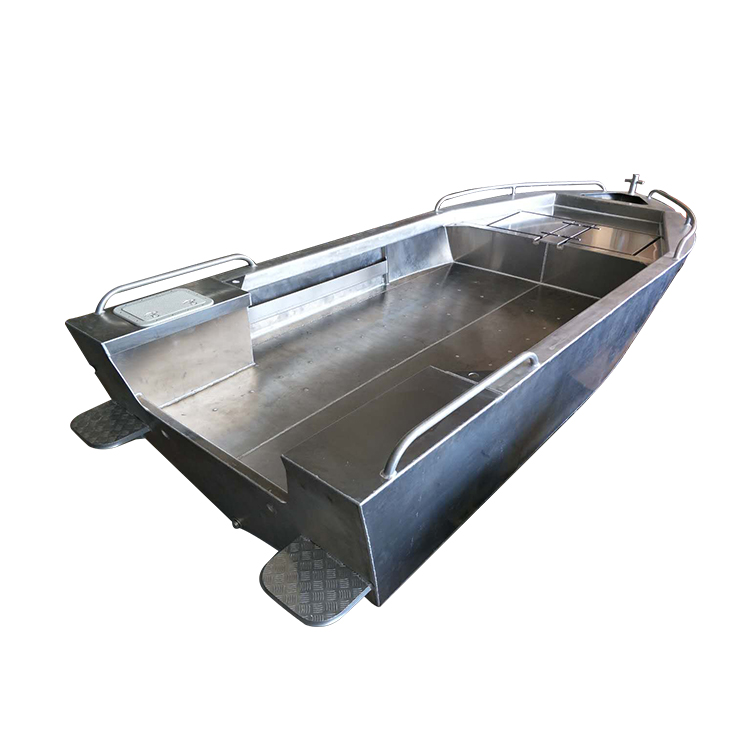 قارب الألمنيوم خفيف الوزن بالمياه المالحة المتين